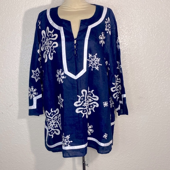 Carole Little Tops - CAROLE LITTLE WOMAN BLOUSE